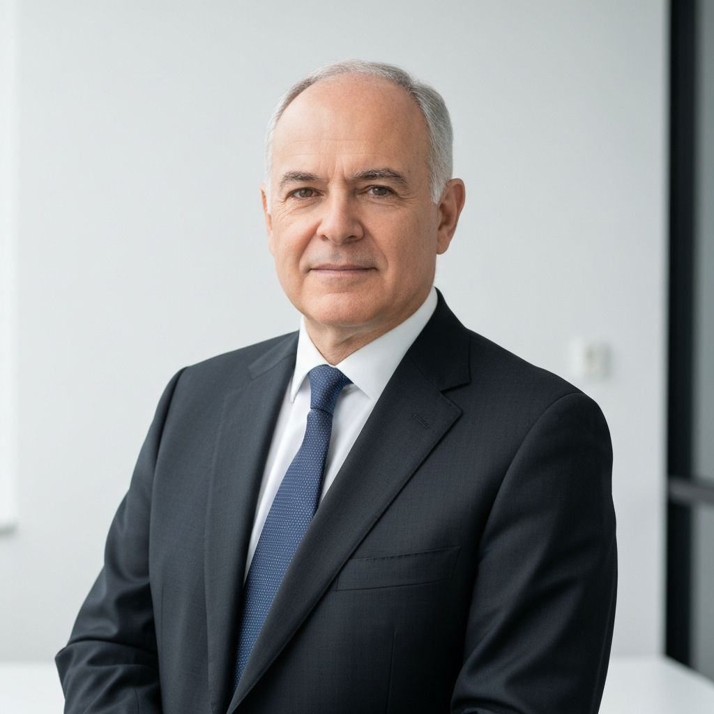 Professional male lawyer portrait