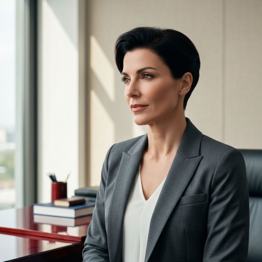 Professional female lawyer portrait